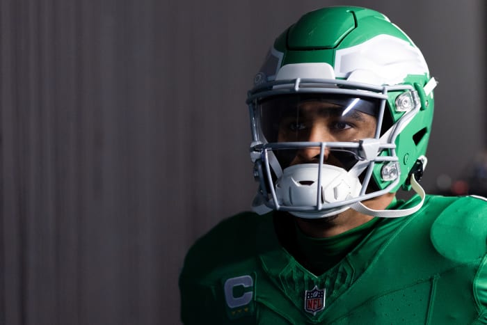 Philadelphia Eagles quarterback Jalen Hurts has a chance to make NFL history in Week 16.
